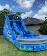   16 ft Tidal Wave Waterslide (inflated bumper)