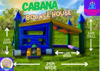    Mardi Gras Cabana Bounce