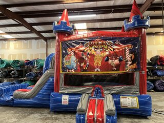   Circus 2 - Red and Blue Castle Combo