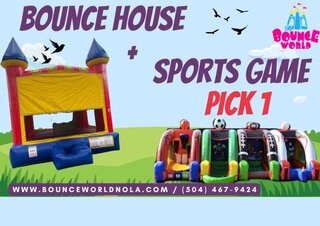   Bounce House & Sports Game