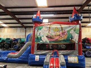   Easter - Red and Blue Castle Combo