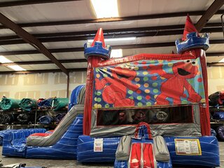  Elmo - Red and Blue Castle Combo
