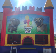 Puppy Dog Pals bounce house