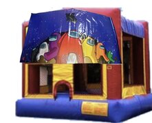 Among Us bounce house