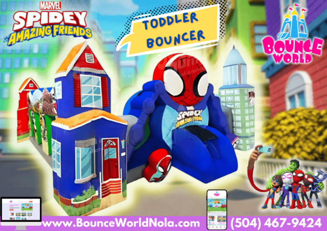    Spidey and his Amazing Friends Toddler Bouncer