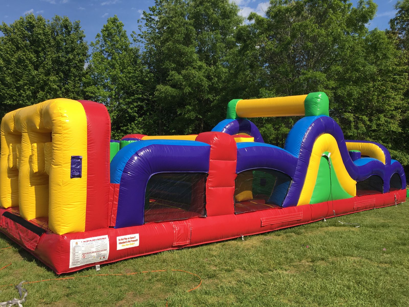 Maryland inflatable Obstacle Course Rentals | BackyardAmusements.com ...