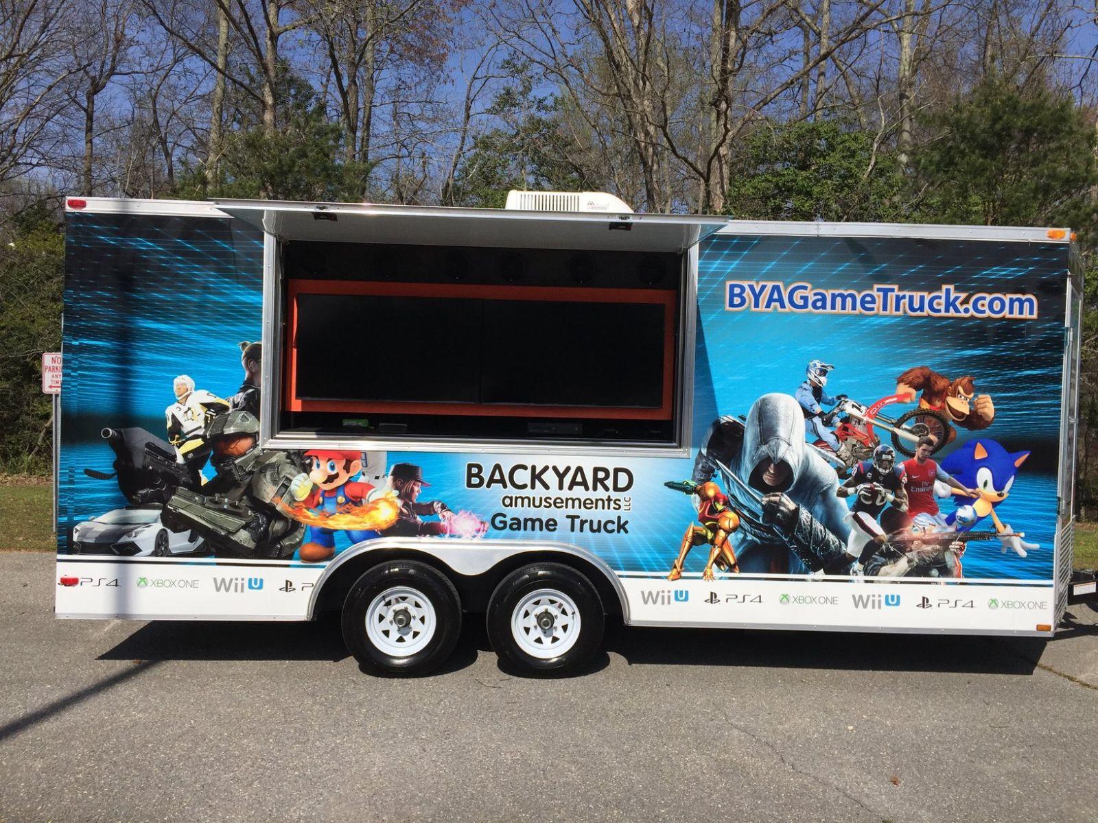 Maryland Premier Mobile Video Game Truck Rental