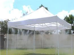 Misting tent rental sale