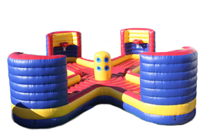 Extreme 4 man bungee run Tug N Dunk