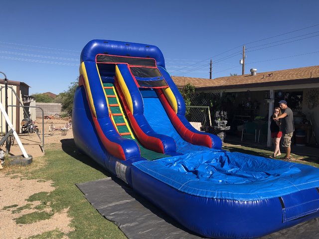   Rainbow Waterslide