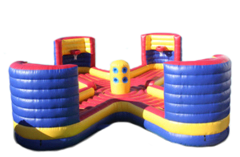 Extreme 4 man bungee run Tug N Dunk