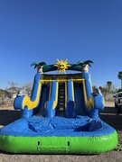 15FT Double Tropical Slide