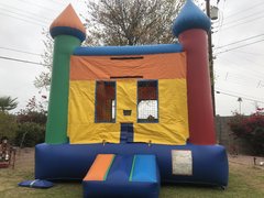   Rainbow Bounce Castle