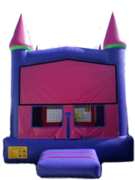  Pink & Purple Castle- Deluxe - Add 12' Banner