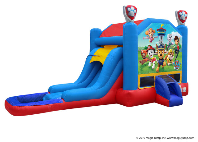 PAW Patrol Water Slide Combo Bouncer