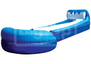35' California Wave Ocean Themed Inflatable Fun Slip N Slide