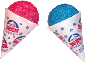 Bubble Gum Snow cone flavor 