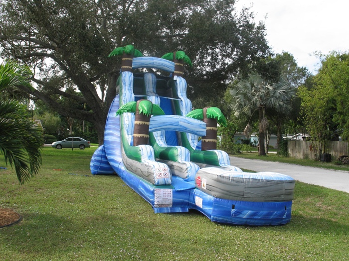paradise island 2 bouncy house
