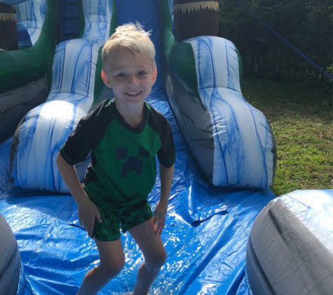 Bounce House with Slide Rentals S