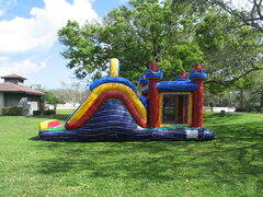 Castle Tower Bounce and Slide  Toddler Unit