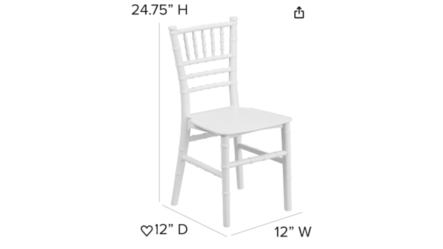 Child Chiavari Chairs