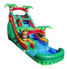 15’ Green Machine Water Slide