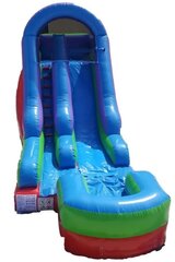 15' Retro Inflatable Wet/Dry Slide