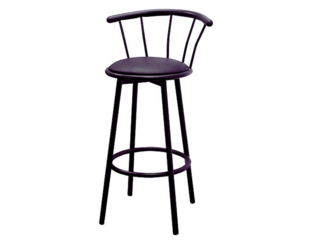 Black Swivel Bar Stool