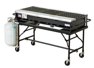 16' x 48' Propane Grill w/ Propane Tank