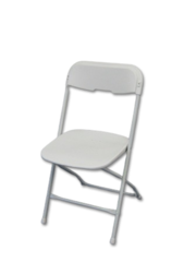 White Folding Chair