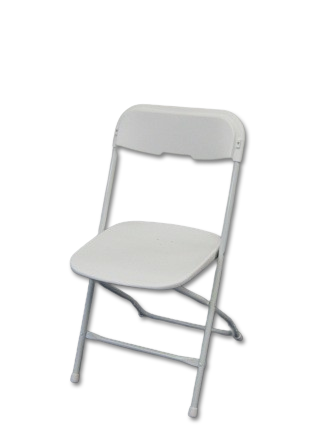 White Folding Chair