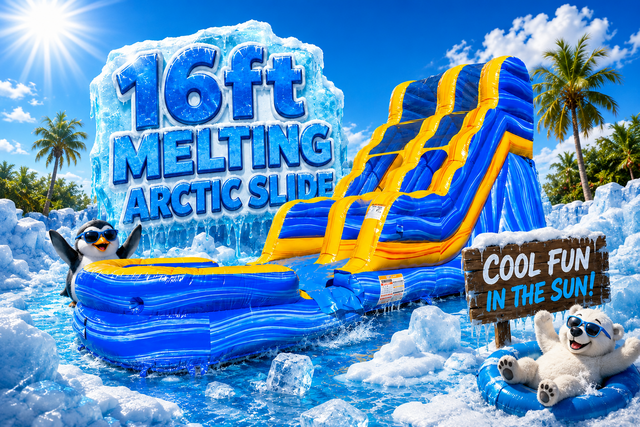 16ft Melting Arctic Slide
