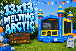 Melting Arctic Bounce House