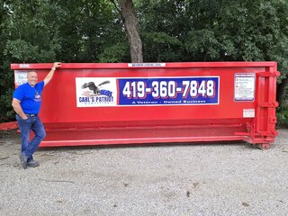 25 Yard Dumpster 1 Day Rental