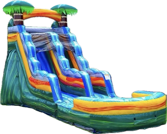 15 ft Cali Palms Wet or Dry Slide