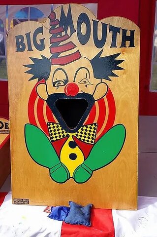 Vintage Big Mouth Clown