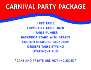 Carnival Party Package 