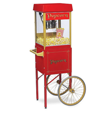 Small popcorn cart