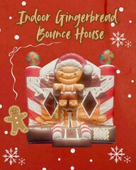 Indoor Gingerbread Bounce House