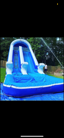 CW1 20ft Wave Water Slide with Pool