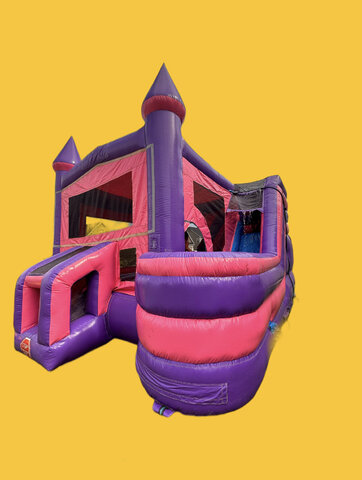 Castle Bounce And Slide WET