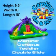 Octopus Toddler Double Slide