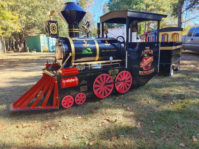 Carolina Family Express Bella Tori Trackless Train Rental