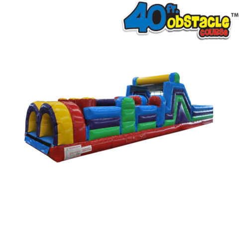 Rainbow Dash 40ft Obstacle Course Rental
