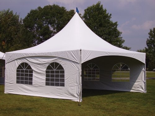Cathedral Windows Side Wall for 20 x 20 Tent Rental