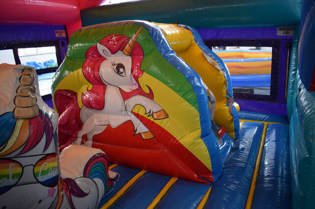 Toddler Unicorn Birthday Party Bounce House Rental