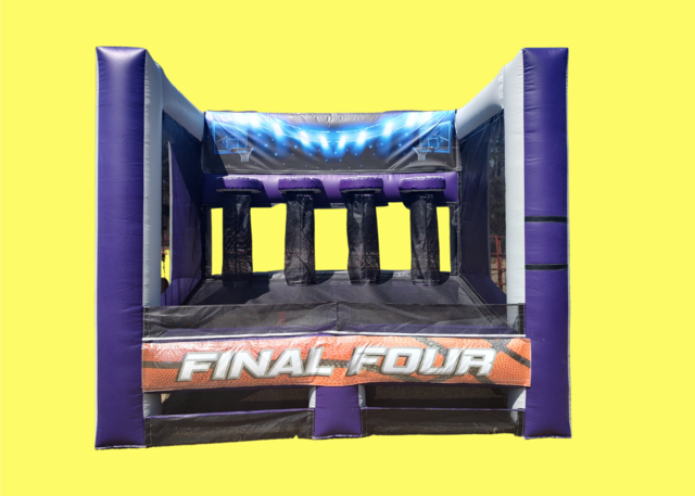 Final Four Inflatable Basketball Game Rental