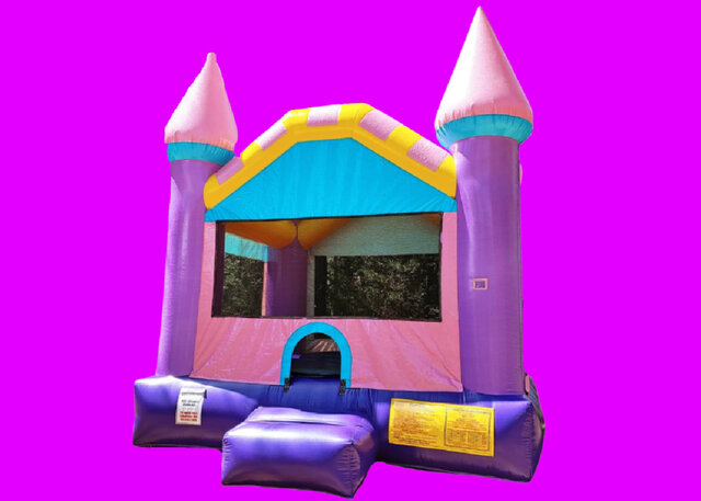 Girls Glitter Party Bounce House