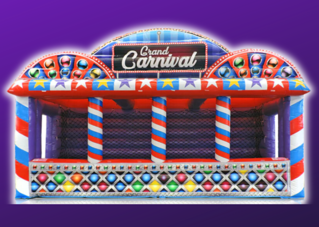 Grand Carnival Game Booth Canopy Rental