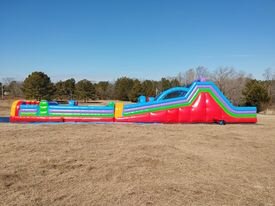 Rainbow Dash 75ft Obstacle Course Rental